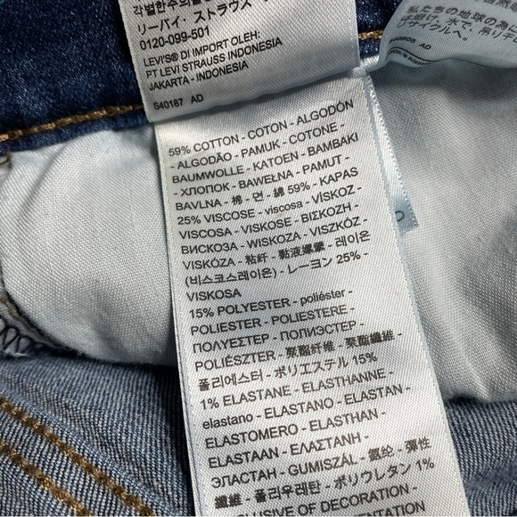 Levi's denim classic bermuda shorts 28 - Picture 5 of 5